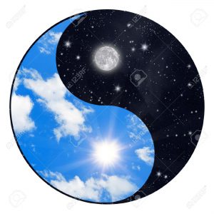 7782440-yin-yang-symbol-sun-and-moon-stock-photo